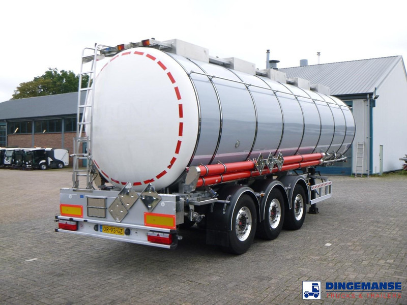 Kässbohrer Chemical tank inox L4BH 37.5 m3 / 1 comp - Полуприцеп-цистерна: фото 4 Kässbohrer Chemical tank inox L4BH 37.5 m3 / 1 comp - Полуприцеп-цистерна: фото 4