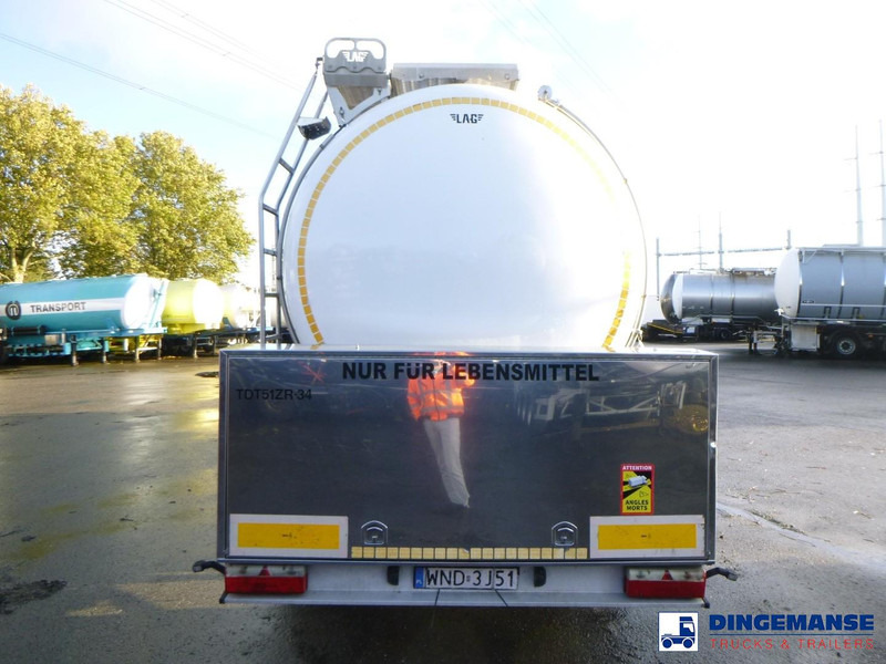 LAG Food tank inox 32 m3 / 3 comp + pump - Полуприцеп-цистерна: фото 5 LAG Food tank inox 32 m3 / 3 comp + pump - Полуприцеп-цистерна: фото 5