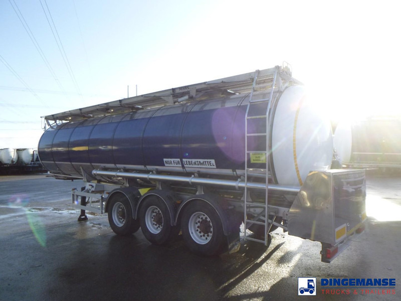 LAG Food tank inox 32 m3 / 3 comp + pump - Полуприцеп-цистерна: фото 3 LAG Food tank inox 32 m3 / 3 comp + pump - Полуприцеп-цистерна: фото 3