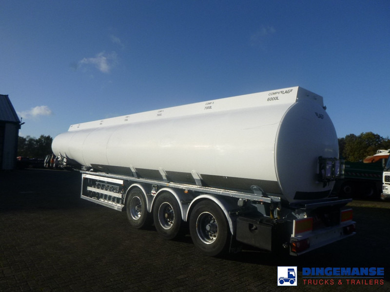 LAG Fuel tank alu 44.5 m3 / 6 comp + pump - Полуприцеп-цистерна: фото 3 LAG Fuel tank alu 44.5 m3 / 6 comp + pump - Полуприцеп-цистерна: фото 3