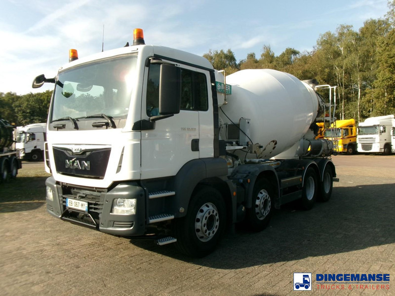 MAN TGS 32.360 8X4 Euro 6 Imer concrete mixer 9 m3 - Автобетоносмеситель: фото 1 MAN TGS 32.360 8X4 Euro 6 Imer concrete mixer 9 m3 - Автобетоносмеситель: фото 1