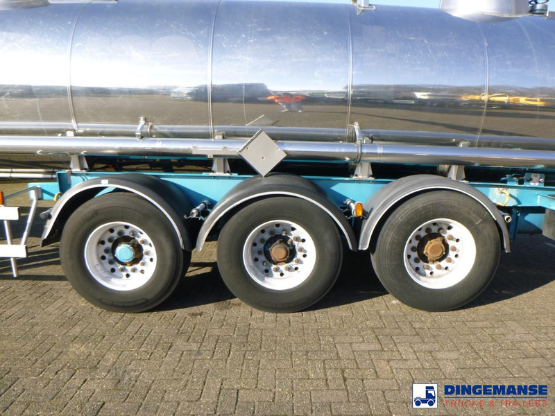 Magyar Chemical tank inox 22.3 m3 / 1 comp - Полуприцеп-цистерна: фото 5 Magyar Chemical tank inox 22.3 m3 / 1 comp - Полуприцеп-цистерна: фото 5