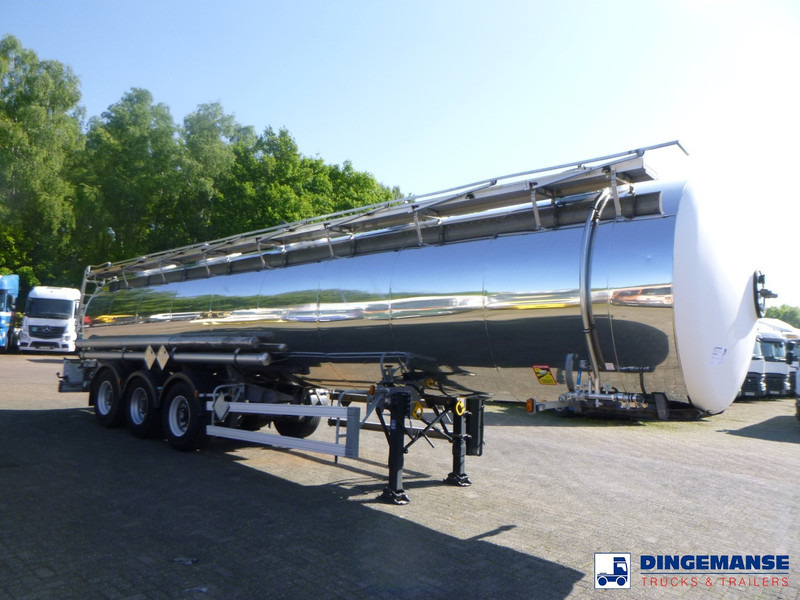 Magyar Chemical tank inox 32.5 m3 / 1 comp - Полуприцеп-цистерна: фото 2 Magyar Chemical tank inox 32.5 m3 / 1 comp - Полуприцеп-цистерна: фото 2
