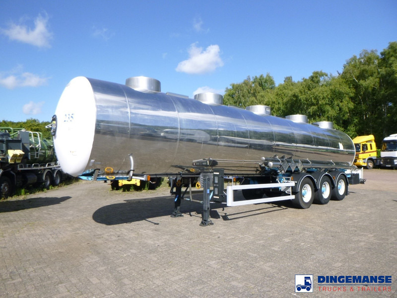 Magyar Chemical tank inox 33 m3 / 1 comp - Полуприцеп-цистерна: фото 1 Magyar Chemical tank inox 33 m3 / 1 comp - Полуприцеп-цистерна: фото 1