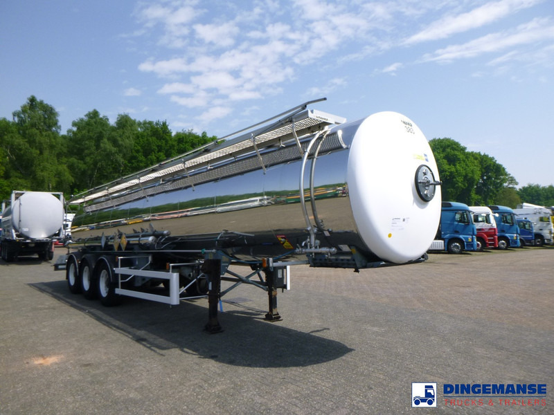 Magyar Chemical tank inox L4BH 22.2 m3 / 1 comp - Полуприцеп-цистерна: фото 2 Magyar Chemical tank inox L4BH 22.2 m3 / 1 comp - Полуприцеп-цистерна: фото 2