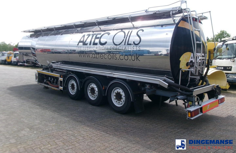 Magyar Heavy oil tank inox 37 m3 / 5 comp + pump - Полуприцеп-цистерна: фото 3 Magyar Heavy oil tank inox 37 m3 / 5 comp + pump - Полуприцеп-цистерна: фото 3