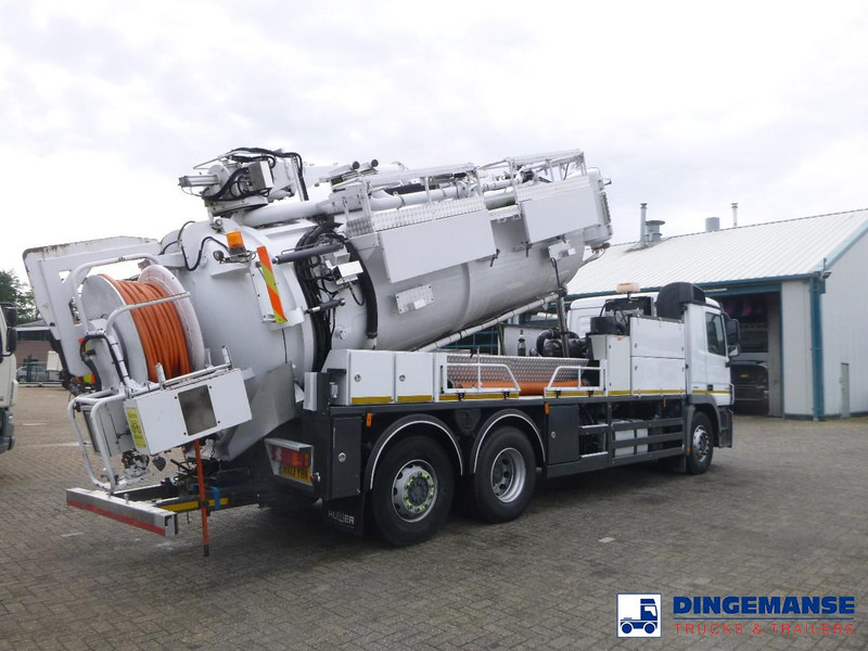 Mercedes-Benz Actros 2541 6x2 RHD E5 Huwer vacuum tank / hydrocureur 12 m3 - Ассенизатор: фото 4 Mercedes-Benz Actros 2541 6x2 RHD E5 Huwer vacuum tank / hydrocureur 12 m3 - Ассенизатор: фото 4