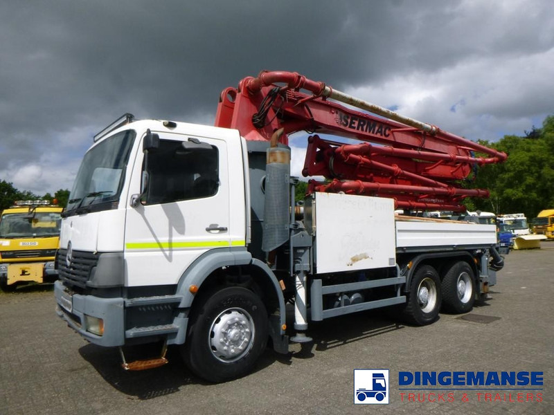 Mercedes-Benz Atego 6x4 Sermac SCL120 concrete pump - Автобетононасос: фото 1 Mercedes-Benz Atego 6x4 Sermac SCL120 concrete pump - Автобетононасос: фото 1