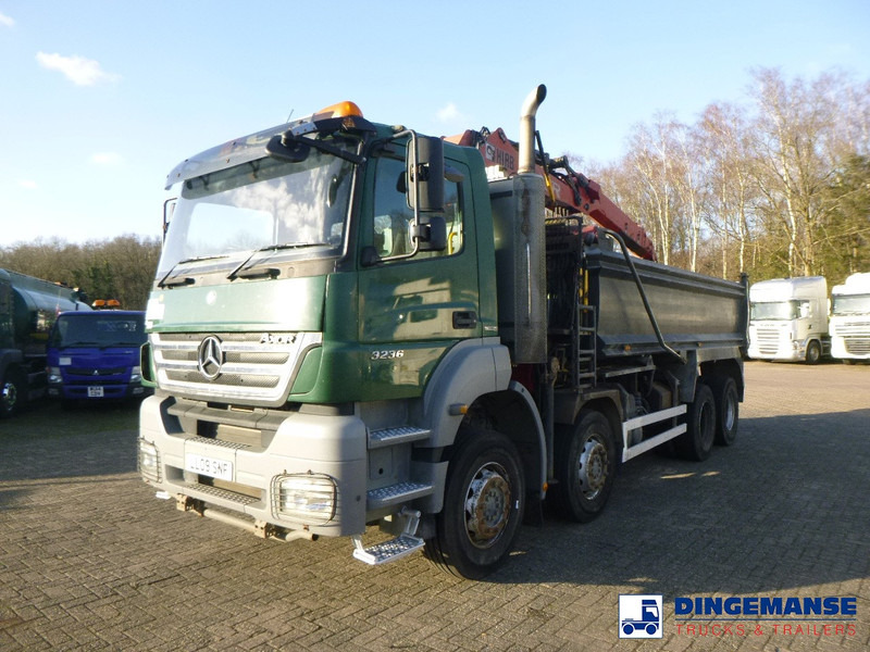 Автоманипулятор Mercedes-Benz Axor 3236 8x4 RHD tipper + Hiab 1283 DK-2 Duo: фото 6