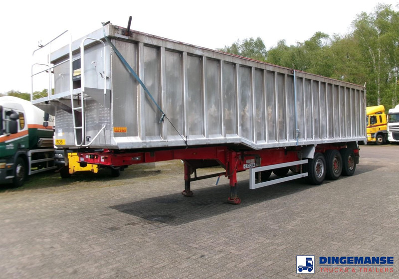 Montracon Tipper trailer alu 55 m3 + tarpaulin - Самосвальный полуприцеп: фото 1 Montracon Tipper trailer alu 55 m3 + tarpaulin - Самосвальный полуприцеп: фото 1
