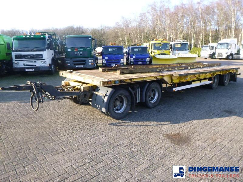 Nooteboom 4-axle lowbed drawbar trailer ASD-40-22 - Прицеп бортовой/ Платформа: фото 1 Nooteboom 4-axle lowbed drawbar trailer ASD-40-22 - Прицеп бортовой/ Платформа: фото 1
