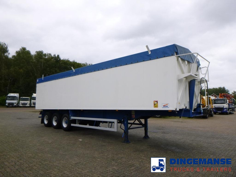 OVA Tipper trailer alu 60 m3 + tarpaulin - Самосвальный полуприцеп: фото 2 OVA Tipper trailer alu 60 m3 + tarpaulin - Самосвальный полуприцеп: фото 2