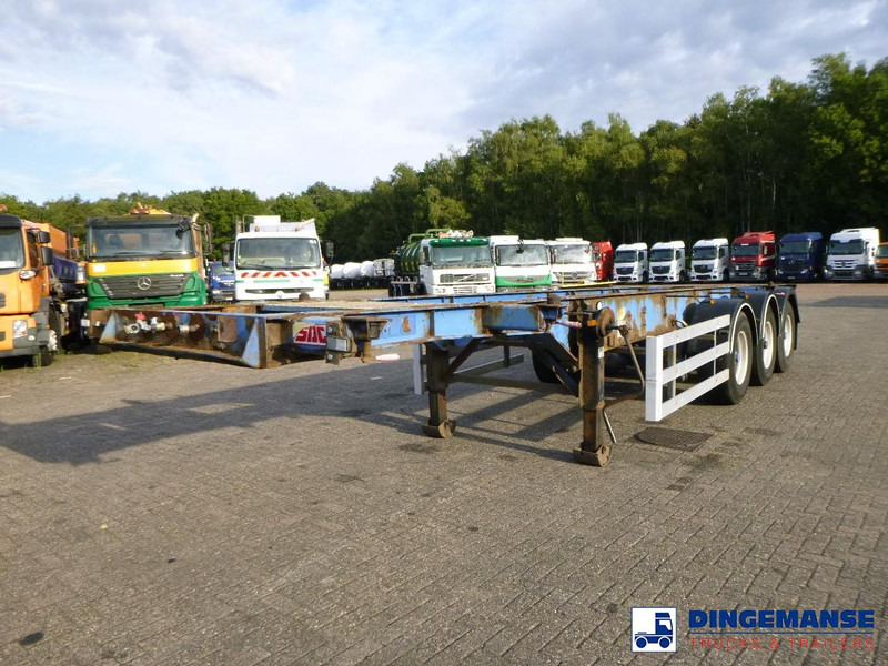 SDC 3-axle container trailer 20-30 ft + ADR - Полуприцеп-контейнеровоз/ Сменный кузов: фото 1 SDC 3-axle container trailer 20-30 ft + ADR - Полуприцеп-контейнеровоз/ Сменный кузов: фото 1