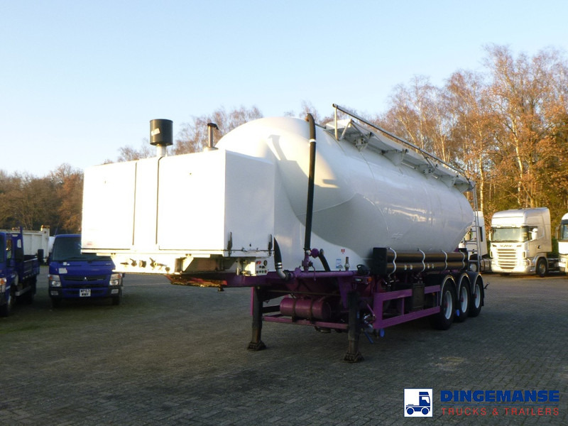 SPITZER Powder tank alu 37 m3 + engine/compressor - Полуприцеп-цистерна: фото 1 SPITZER Powder tank alu 37 m3 + engine/compressor - Полуприцеп-цистерна: фото 1