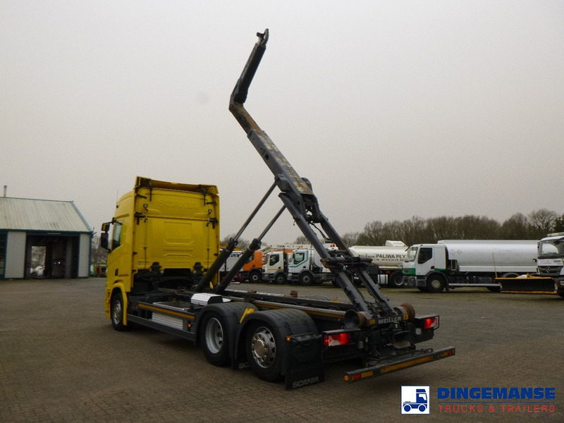Scania R450 6x2 Euro 6C + Retarder + Meiller container hook 18.000 kg - Крюковой мультилифт: фото 4 Scania R450 6x2 Euro 6C + Retarder + Meiller container hook 18.000 kg - Крюковой мультилифт: фото 4