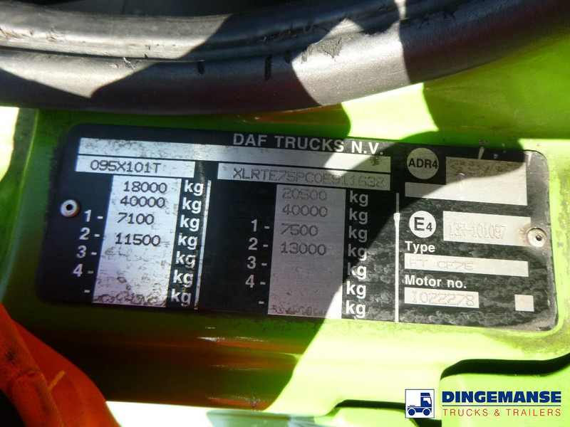 DAF CF 75.310 4x2 RHD в лизинг DAF CF 75.310 4x2 RHD: фото 17