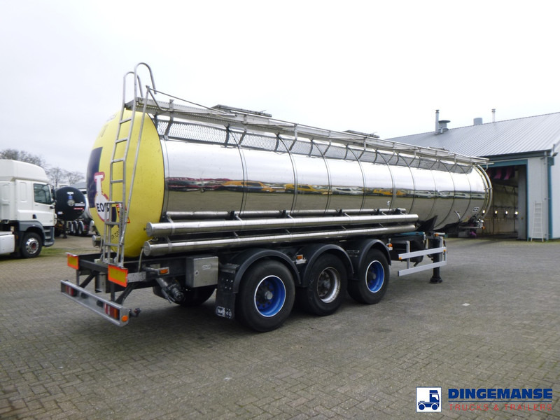 Van Hool Chemical tank inox 30 m3 / 1 comp - Полуприцеп-цистерна: фото 4 Van Hool Chemical tank inox 30 m3 / 1 comp - Полуприцеп-цистерна: фото 4