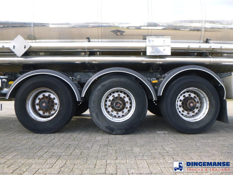 Van Hool Chemical tank inox 30 m3 / 3 comp - Полуприцеп-цистерна: фото 5 Van Hool Chemical tank inox 30 m3 / 3 comp - Полуприцеп-цистерна: фото 5