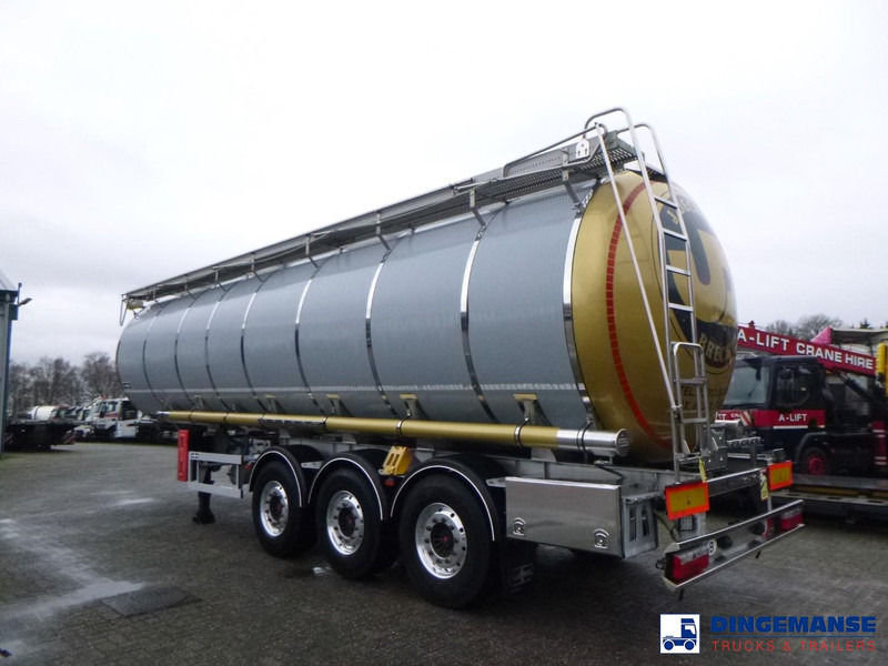 Van Hool Chemical tank inox 37.5 m3 / 1 comp L4BH - Полуприцеп-цистерна: фото 4 Van Hool Chemical tank inox 37.5 m3 / 1 comp L4BH - Полуприцеп-цистерна: фото 4