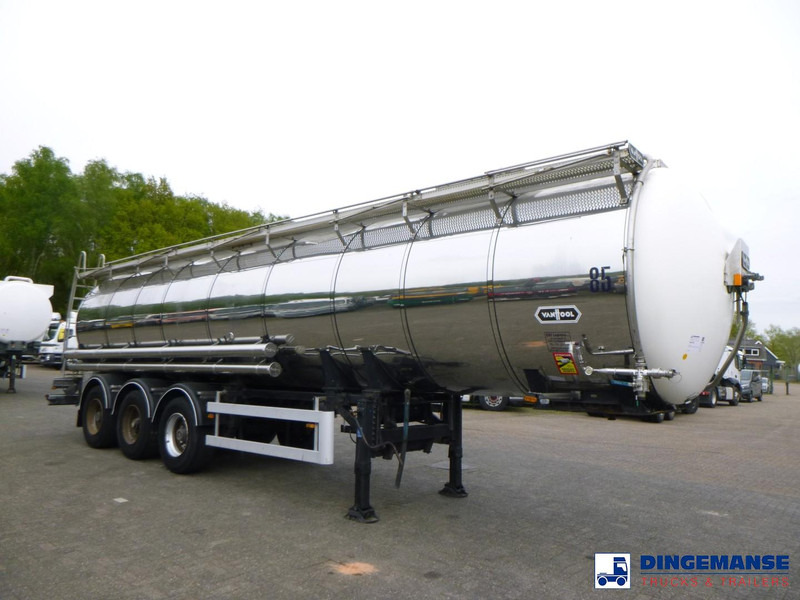 Van Hool Chemical tank inox L4BH 30 m3 / 3 comp - Полуприцеп-цистерна: фото 2 Van Hool Chemical tank inox L4BH 30 m3 / 3 comp - Полуприцеп-цистерна: фото 2