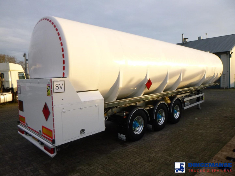 Van Hool Cryogenic tank inox 58.6 m3 / 1 comp / R10,4BN (methane/argon/nitrogen) - Полуприцеп-цистерна: фото 4 Van Hool Cryogenic tank inox 58.6 m3 / 1 comp / R10,4BN (methane/argon/nitrogen) - Полуприцеп-цистерна: фото 4