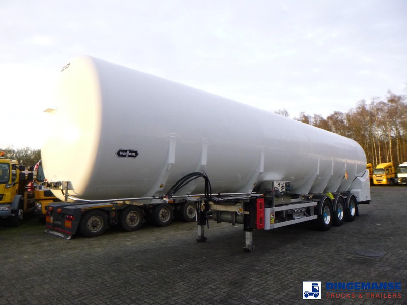 Van Hool Cryogenic tank inox 58.6 m3 / 1 comp / R10,4BN (methane/argon/nitrogen) - Полуприцеп-цистерна: фото 1 Van Hool Cryogenic tank inox 58.6 m3 / 1 comp / R10,4BN (methane/argon/nitrogen) - Полуприцеп-цистерна: фото 1