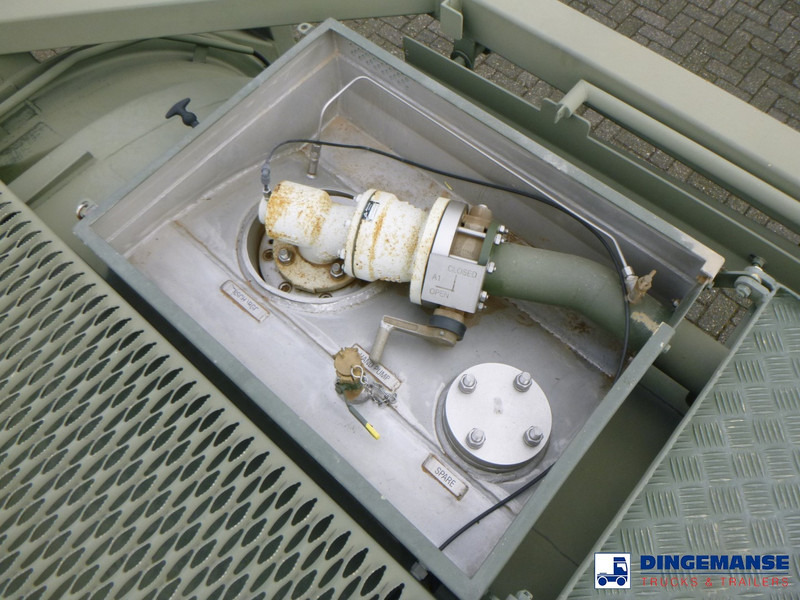 Резервуар для хранения WEW (Westerwälder Eisenwerk) Fuel (kerosene, diesel) tank container 20 ft. inox 10 m3 / 1 comp + pump: фото 17
