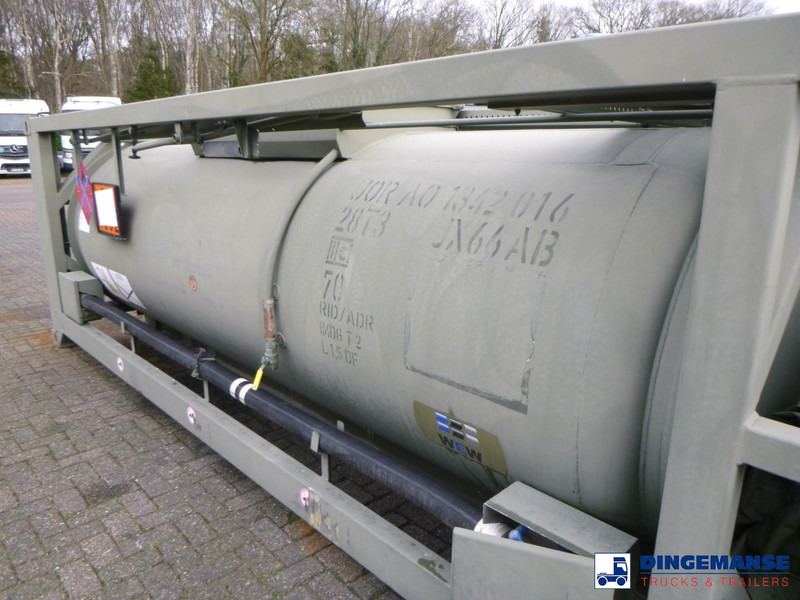WEW (Westerwälder Eisenwerk) Fuel (kerosene, diesel) tank container 20 ft. inox 10 m3 / 1 comp + pump - Резервуар для хранения: фото 5 WEW (Westerwälder Eisenwerk) Fuel (kerosene, diesel) tank container 20 ft. inox 10 m3 / 1 comp + pump - Резервуар для хранения: фото 5