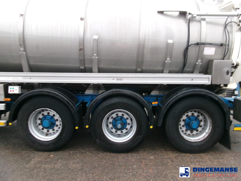 WHALE Vacuum tank inox 30 m3 / 1 comp + pump - Полуприцеп-цистерна: фото 5 WHALE Vacuum tank inox 30 m3 / 1 comp + pump - Полуприцеп-цистерна: фото 5