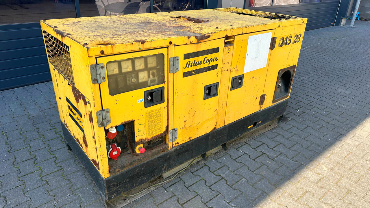 ATLAS Copco QAS 28 Yds BJ 1996 Elektro Stromgenerator Stromaggregat Notstrom - Электрогенератор: фото 1 ATLAS Copco QAS 28 Yds BJ 1996 Elektro Stromgenerator Stromaggregat Notstrom - Электрогенератор: фото 1