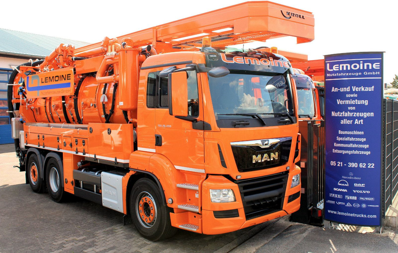 MAN TGS 26.480 6x2 Kroll 14m³ WRG Wasserrückgewinner - Ассенизатор: фото 1 MAN TGS 26.480 6x2 Kroll 14m³ WRG Wasserrückgewinner - Ассенизатор: фото 1