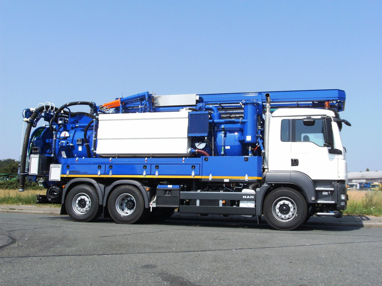 MAN TGS 28.440 6x2 Kroll 14,5m³ W-Rückgewinner KOMBI - Ассенизатор: фото 1 MAN TGS 28.440 6x2 Kroll 14,5m³ W-Rückgewinner KOMBI - Ассенизатор: фото 1