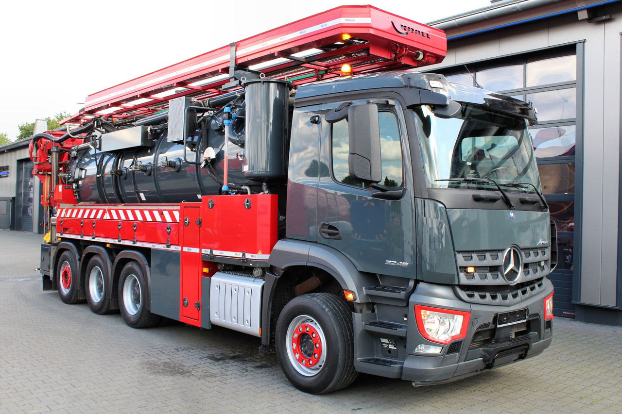 Mercedes-Benz AROCS 3246 8x4 Kroll 16m³ WRG Winterheizung -15C - Ассенизатор: фото 1 Mercedes-Benz AROCS 3246 8x4 Kroll 16m³ WRG Winterheizung -15C - Ассенизатор: фото 1