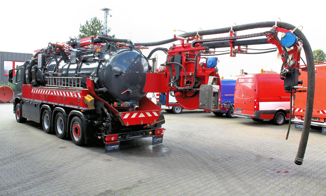 Ассенизатор Mercedes-Benz AROCS 3246 8x4 Kroll 16m³ WRG Winterheizung -15C: фото 8