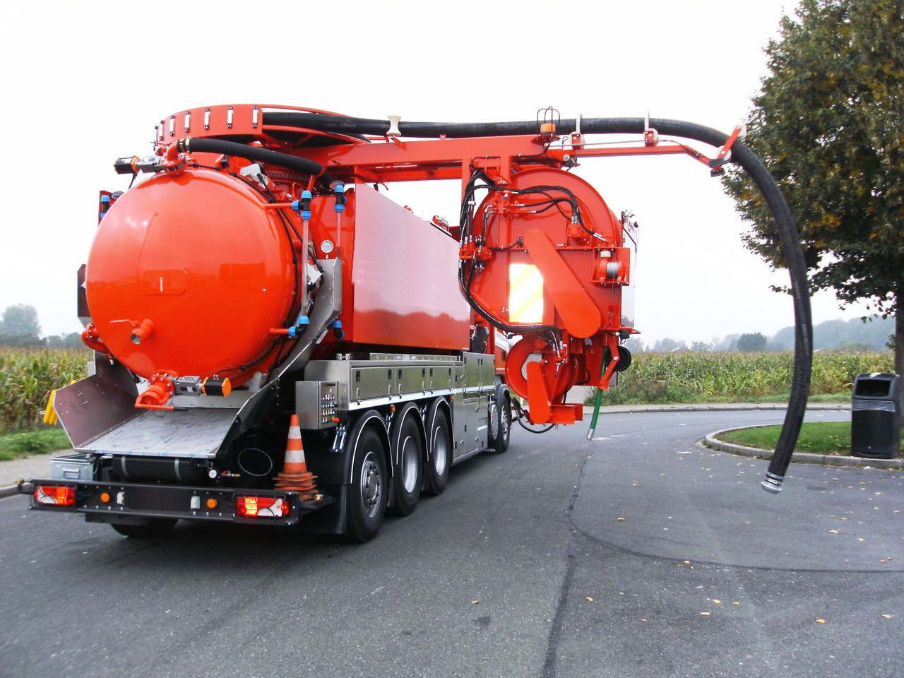 Scania R450 8x4 Kroll 19m³ W-Rückgewinner Kombi-HD +ADR - Ассенизатор: фото 3 Scania R450 8x4 Kroll 19m³ W-Rückgewinner Kombi-HD +ADR - Ассенизатор: фото 3