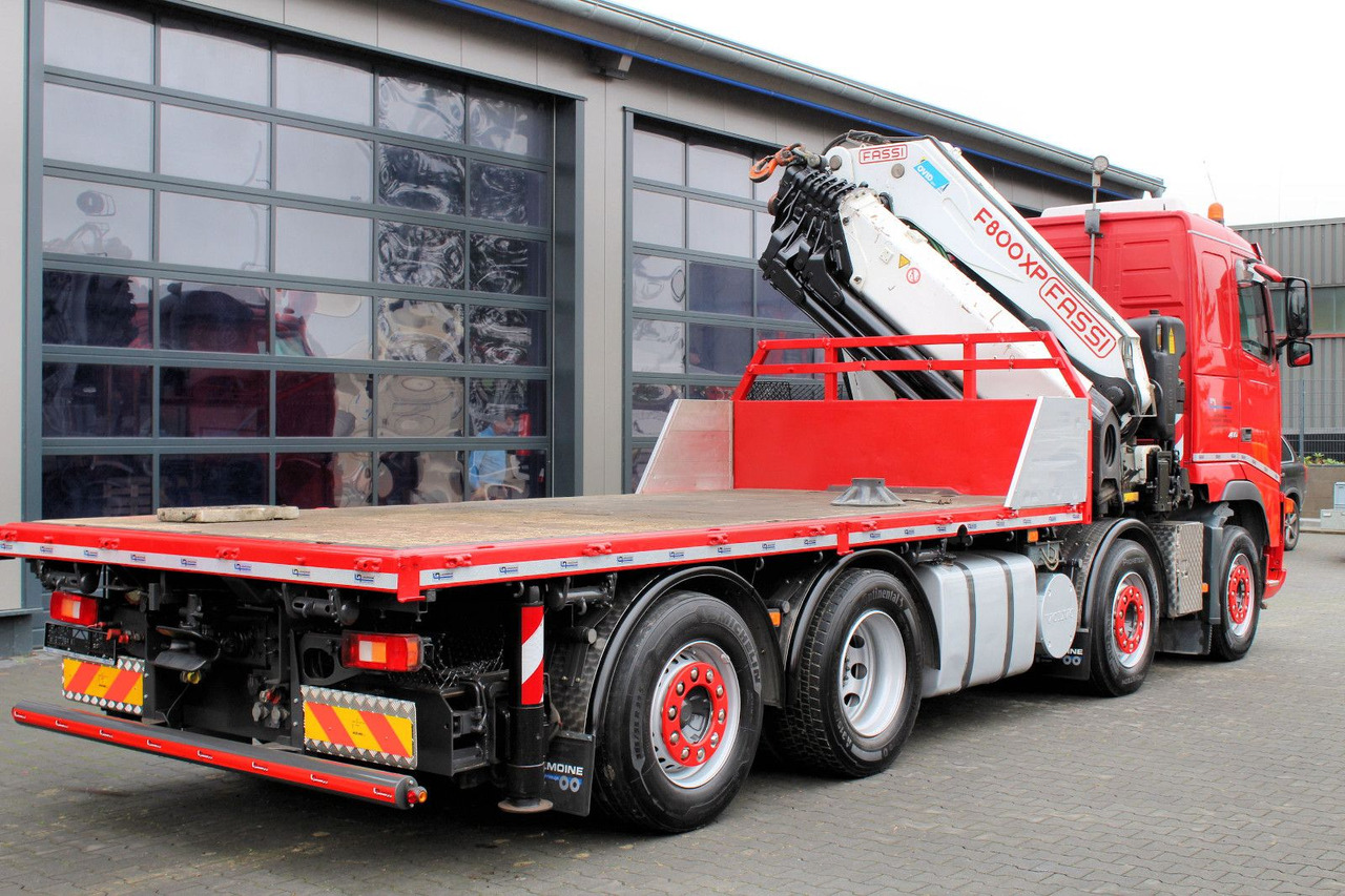Грузовик бортовой/ Платформа, Автоманипулятор Volvo FM 480 8x2 Pritsche + FASSI F800XP Kran 6x: фото 12