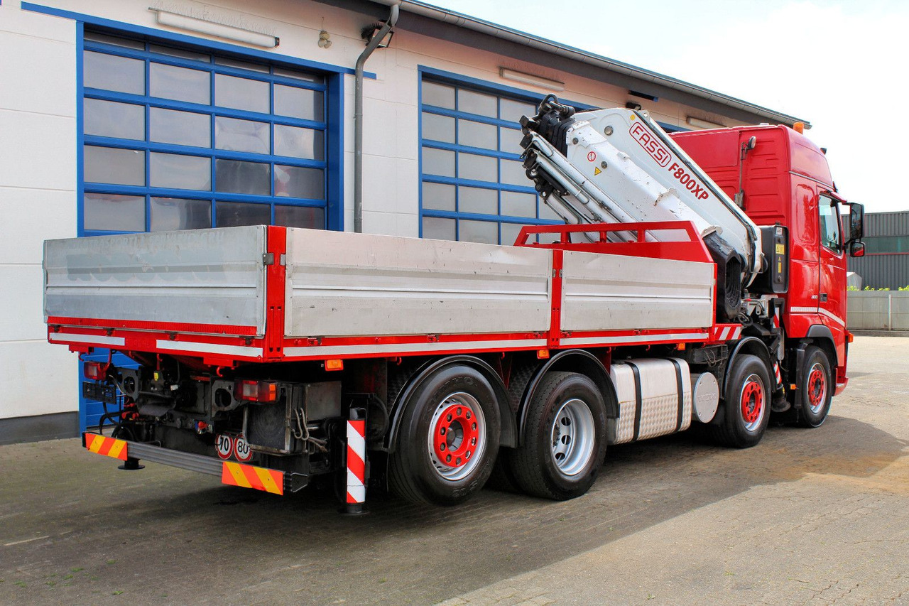 Грузовик бортовой/ Платформа, Автоманипулятор Volvo FM 480 8x2 Pritsche + FASSI F800XP Kran 6x: фото 23