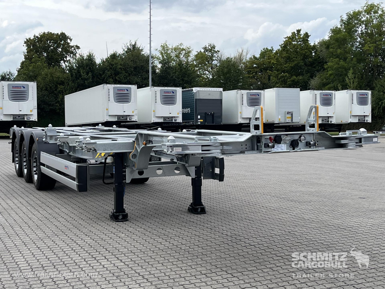 Новый Полуприцеп-контейнеровоз/ Сменный кузов SCHMITZ Auflieger Containerfahrgestell Standard: фото 13