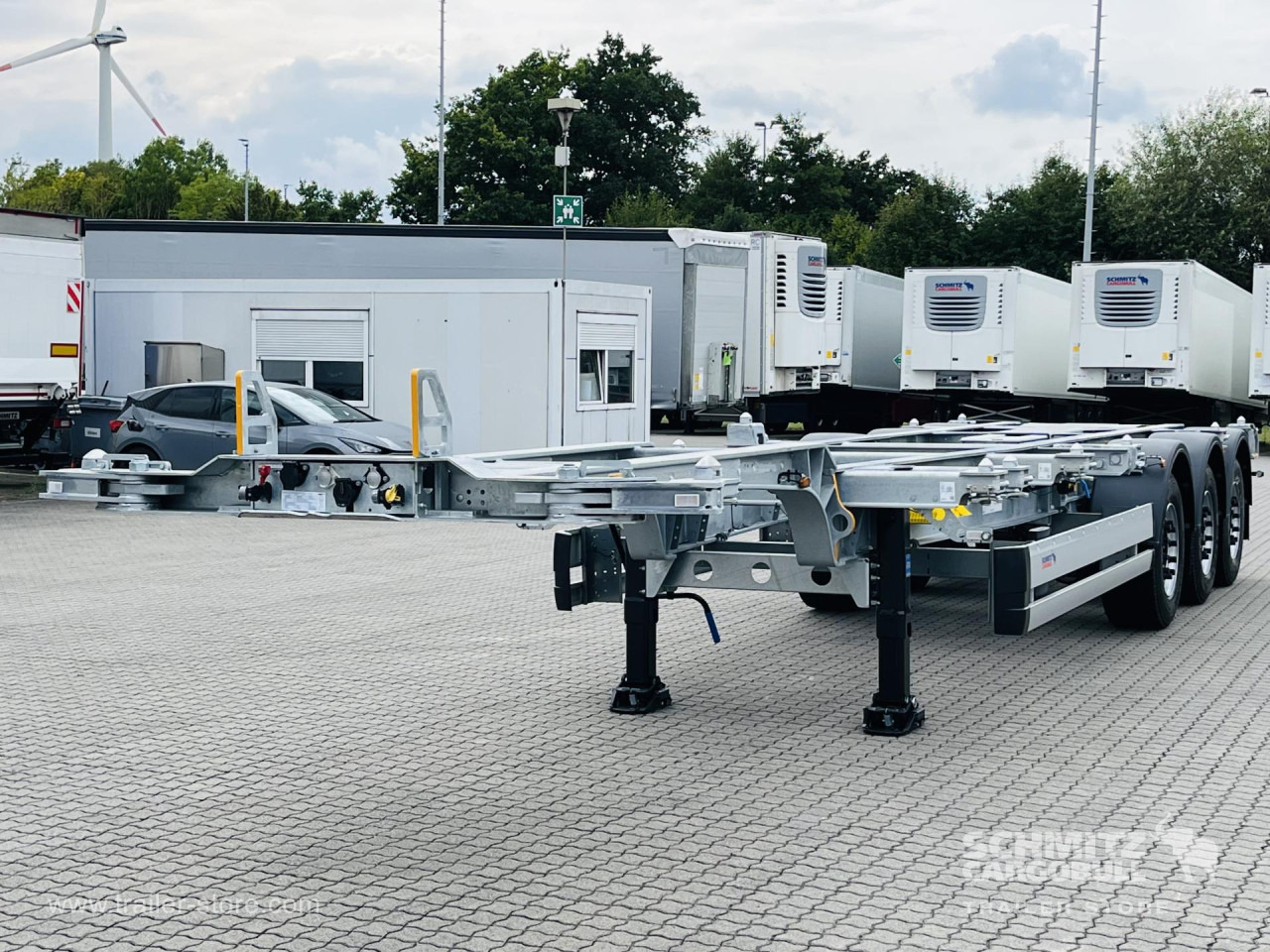 Новый Полуприцеп-контейнеровоз/ Сменный кузов SCHMITZ Auflieger Containerfahrgestell Standard: фото 8