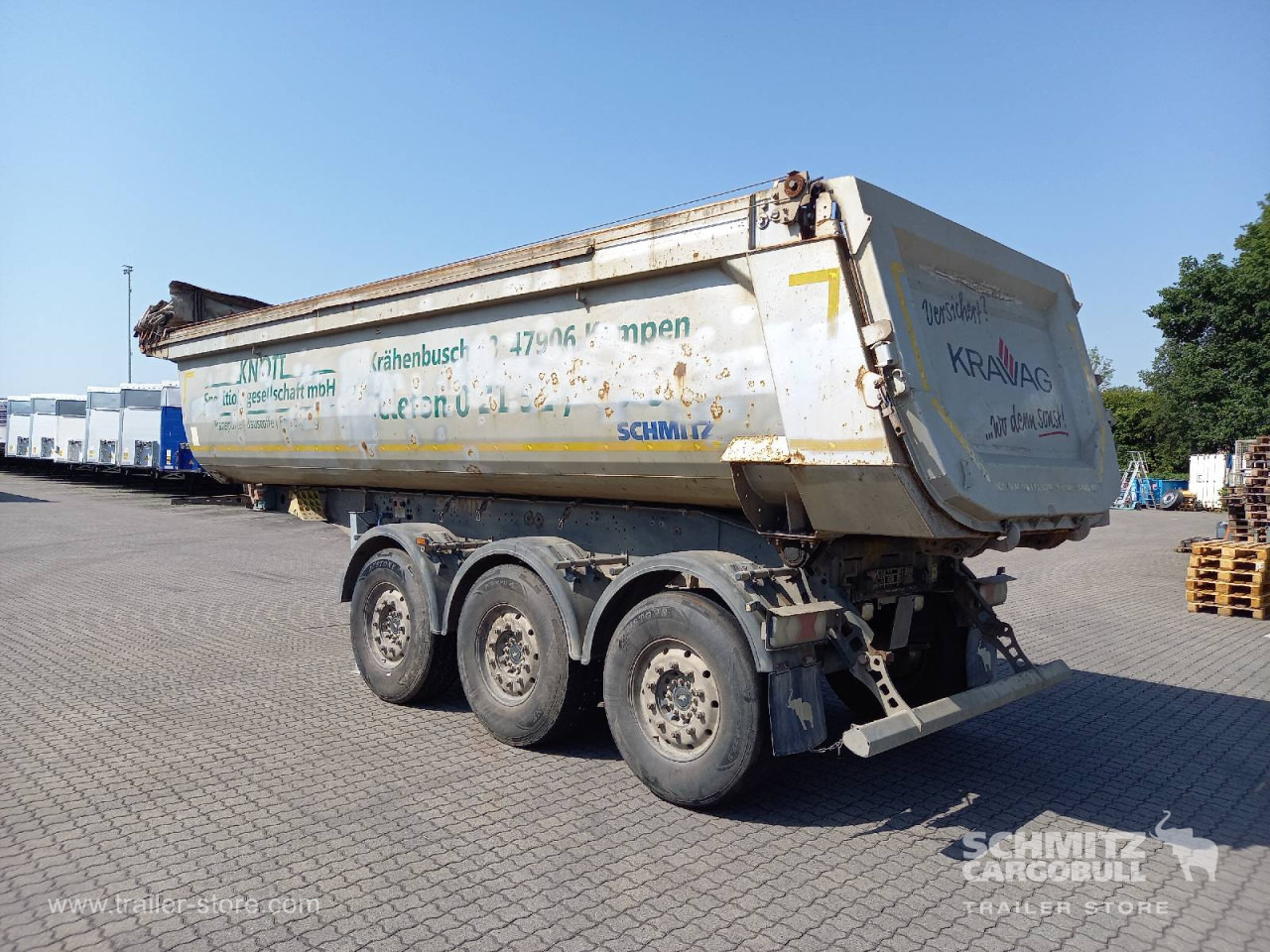 SCHMITZ Auflieger Kipper Stahlrundmulde 25m³ - Самосвальный полуприцеп: фото 5 SCHMITZ Auflieger Kipper Stahlrundmulde 25m³ - Самосвальный полуприцеп: фото 5