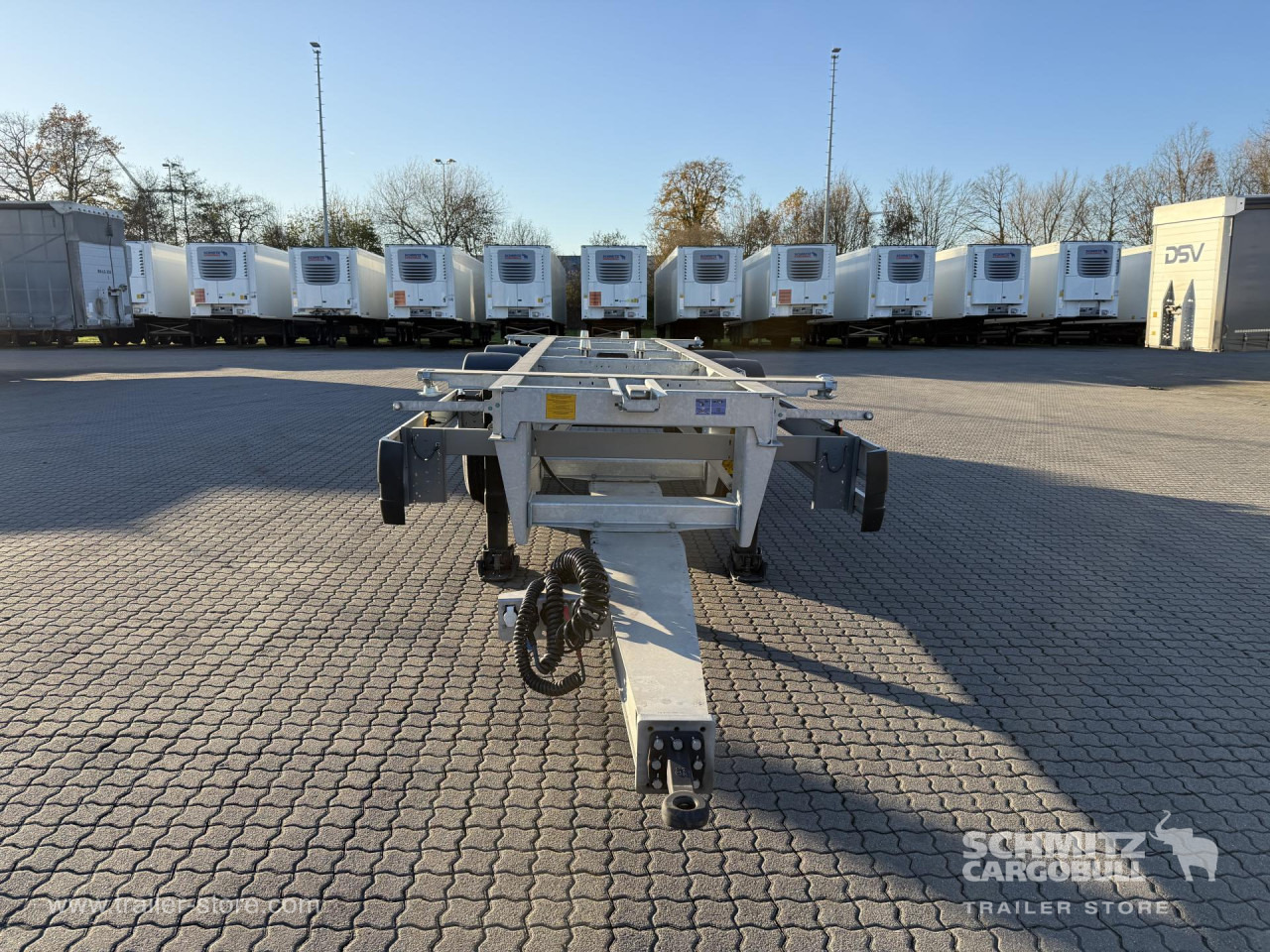 Прицеп-контейнеровоз/ Сменный кузов SCHMITZ Zentralachsanhänger Wechselfahrgestell Standard: фото 8 Прицеп-контейнеровоз/ Сменный кузов SCHMITZ Zentralachsanhänger Wechselfahrgestell Standard: фото 8