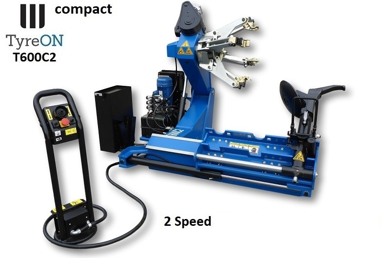 Оборудование для гаражей/ Мастерских T600C2 truck tyrechanger 26 Inch2 mounting speeds - very compact - power 3kW+2.2kW: фото 7