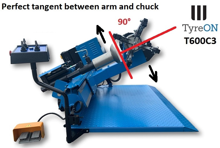 T600C3 truck tire changer - 26 Inch - super singles - wide base tires - fully automatic - power 2.2kW+2.2kW - Оборудование для гаражей/ Мастерских: фото 4 T600C3 truck tire changer - 26 Inch - super singles - wide base tires - fully automatic - power 2.2kW+2.2kW - Оборудование для гаражей/ Мастерских: фото 4