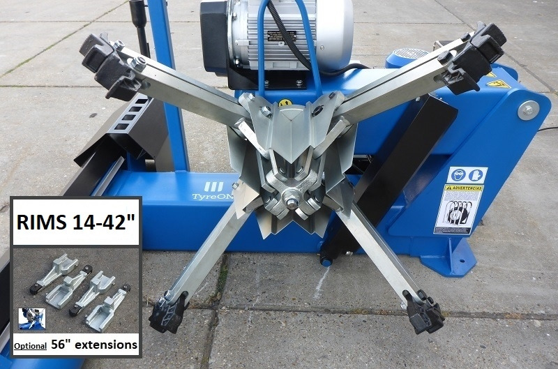 T700 truck tyrechanger 42 Inch 2 mounting speeds - power 4kW+2.2kW - Оборудование для гаражей/ Мастерских: фото 3 T700 truck tyrechanger 42 Inch 2 mounting speeds - power 4kW+2.2kW - Оборудование для гаражей/ Мастерских: фото 3