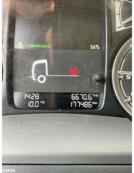 Крюковой мультилифт DAF FAC CF 370 8x2 NIEUWE Hyvalift 26 Ton haakarmsysteem!! Just 177.485 km!: фото 15