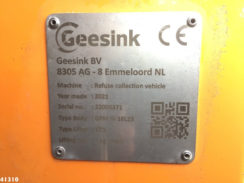 Мусоровоз DAF FAN CF 340 Hiab 23 ton/meter laadkraan: фото 13