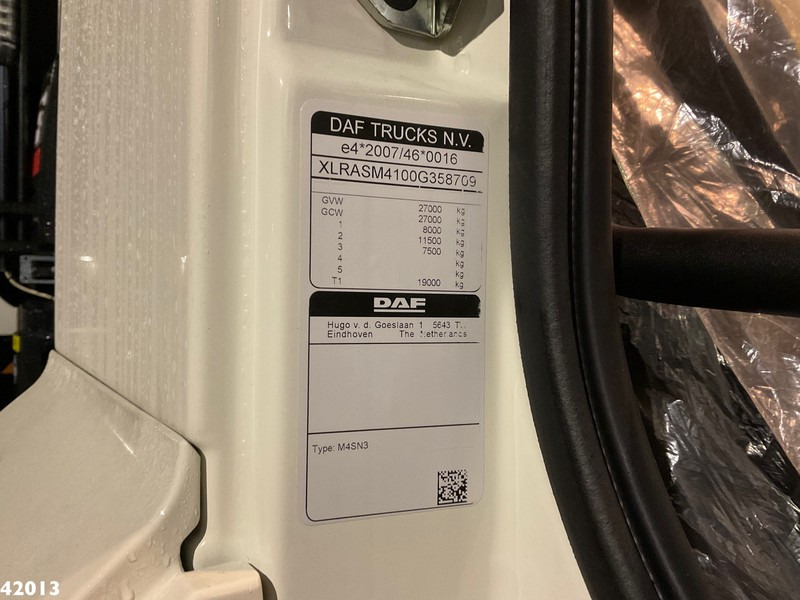 Мусоровоз DAF FAN CF 340 Hiab 23 ton/meter laadkraan: фото 12 Мусоровоз DAF FAN CF 340 Hiab 23 ton/meter laadkraan: фото 12