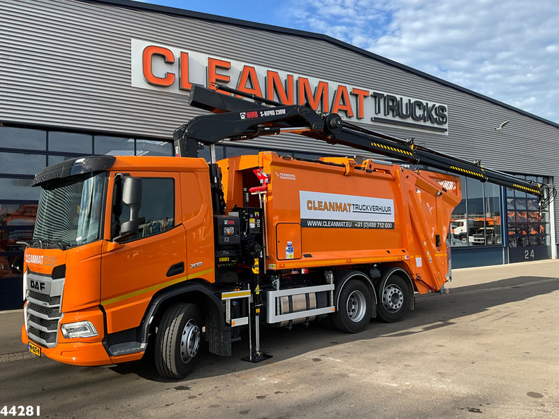 DAF FAN XD 340 Euro 6 Hiab 23 Tonmeter laadkraan - Мусоровоз: фото 1 DAF FAN XD 340 Euro 6 Hiab 23 Tonmeter laadkraan - Мусоровоз: фото 1