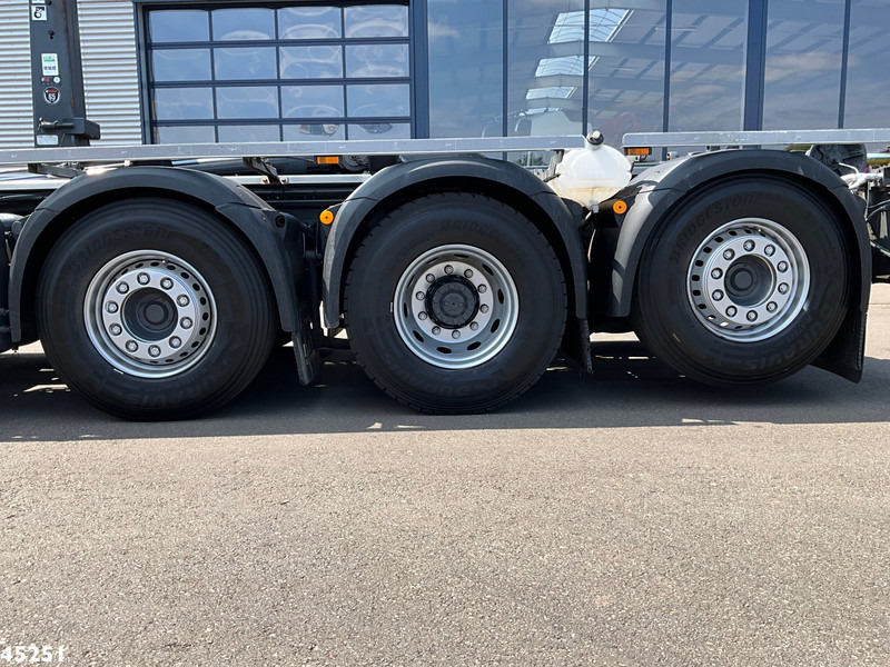 Крюковой мультилифт, Автоманипулятор DAF FAQ СF 400 8x2 Euro 6 Hiab 24 Tonmeter laadkraan Just 147.273 km!: фото 11
