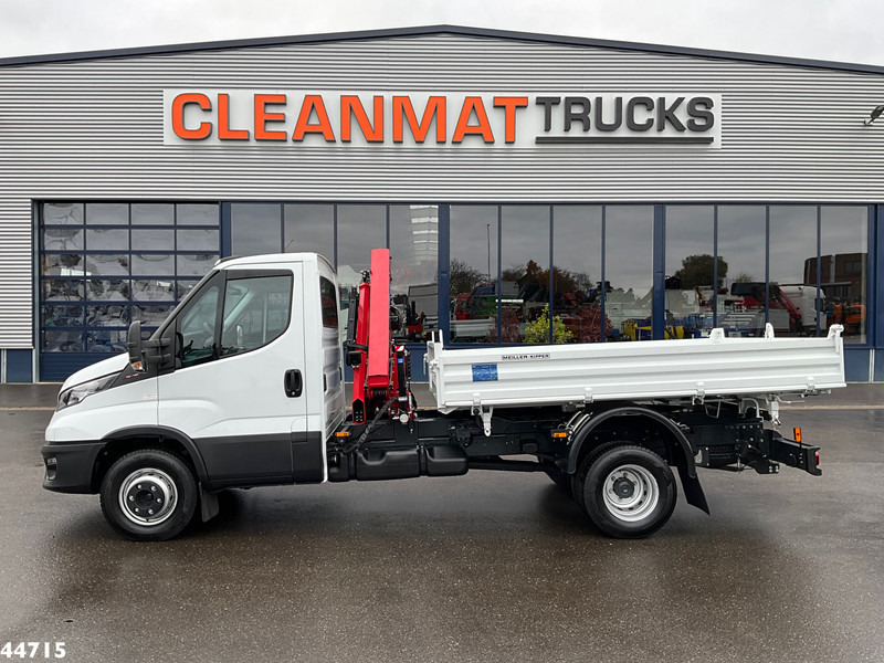 Iveco Daily 72C18 HMF laadkraan 3,4 Tonmeter laadkraan + Meiller 3-zijdige kipper New & Unused!! - Самосвал: фото 4 Iveco Daily 72C18 HMF laadkraan 3,4 Tonmeter laadkraan + Meiller 3-zijdige kipper New & Unused!! - Самосвал: фото 4